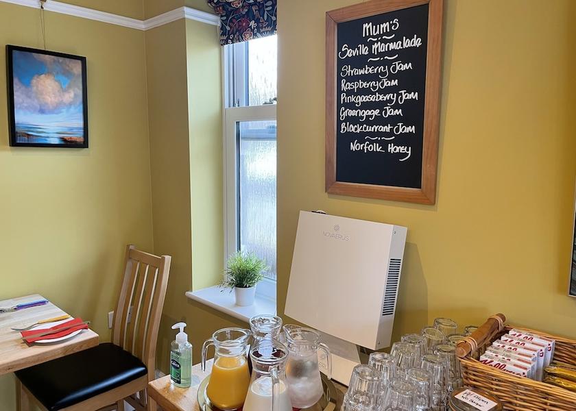 England Sheringham Breakfast Area