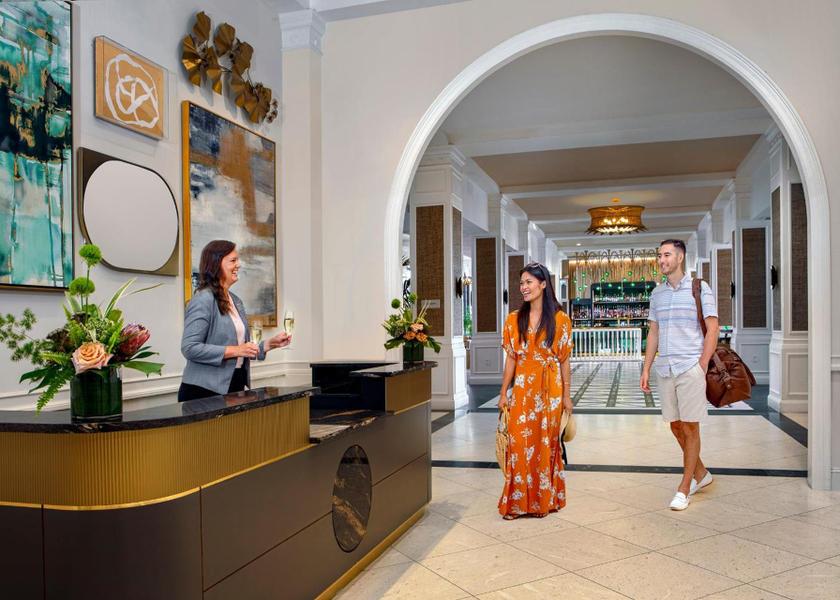 Florida St. Pete Beach lobby