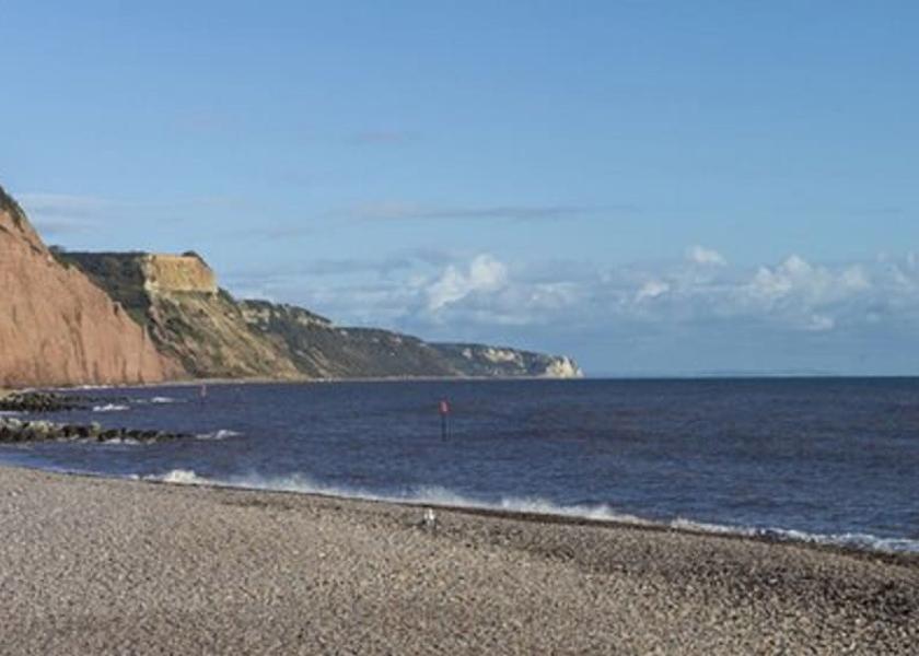 England Sidmouth Beach