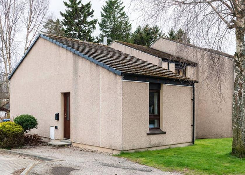 Scotland Grantown-on-Spey Property entrance