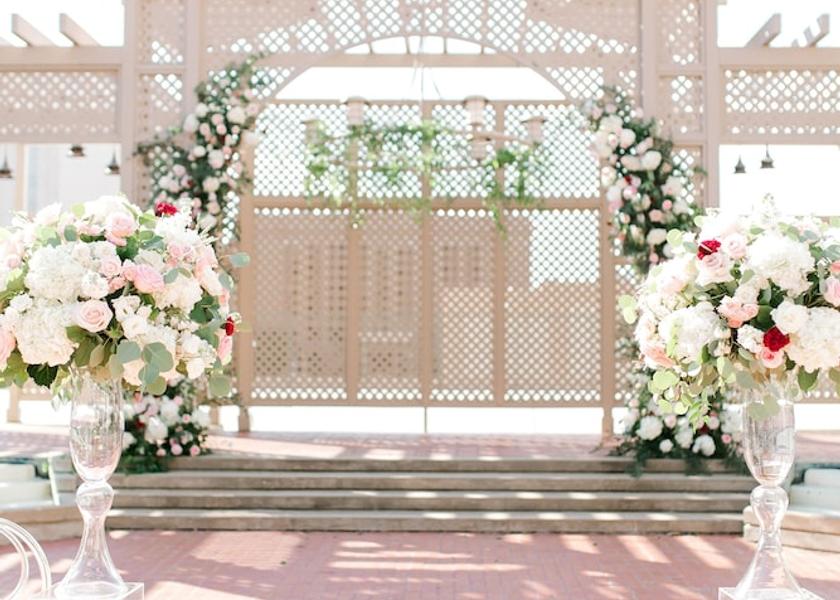 Texas Fort Worth Outdoor Wedding Area