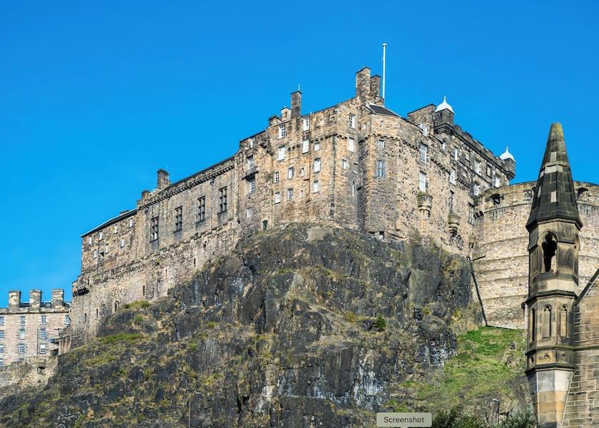 Scotland Edinburgh View from Property