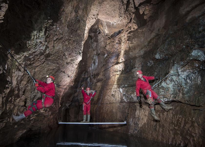 Spelunking/cave exploring
