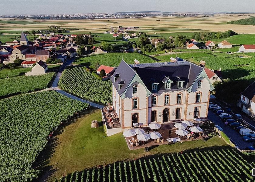 Grand Est Sacy Aerial View