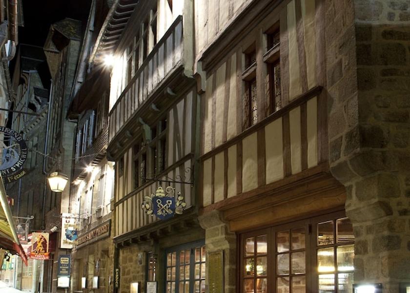 Normandy Le Mont-Saint-Michel Facade