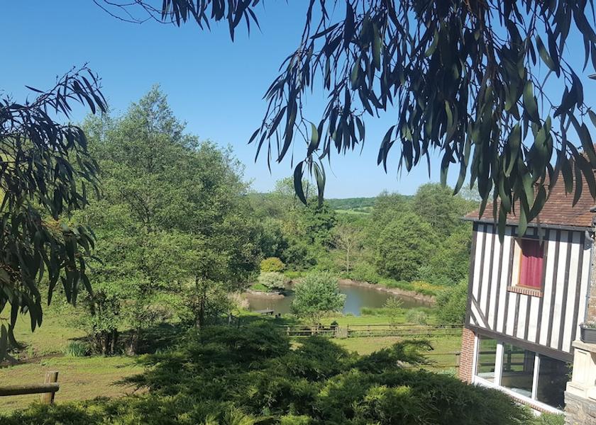Normandy Aubry-le-Panthou Garden
