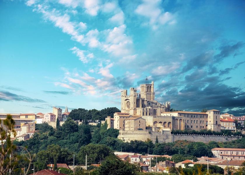 Occitanie Beziers View from Property