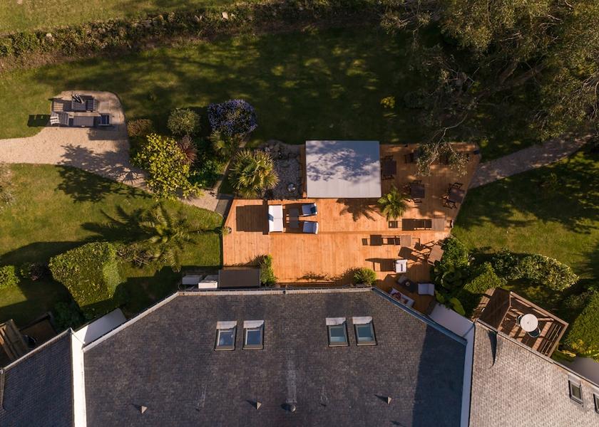 Brittany Plouharnel Aerial View