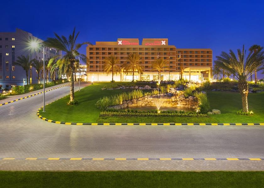Ras Al Khaimah Emirate Ras Al Khaimah Front of property - evening/night