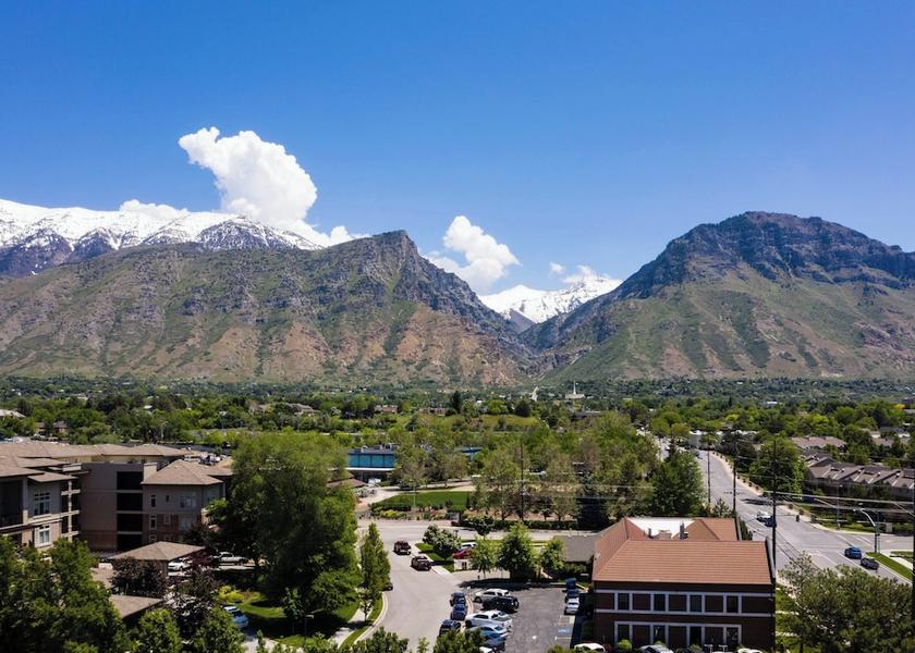 Utah Provo View from Property