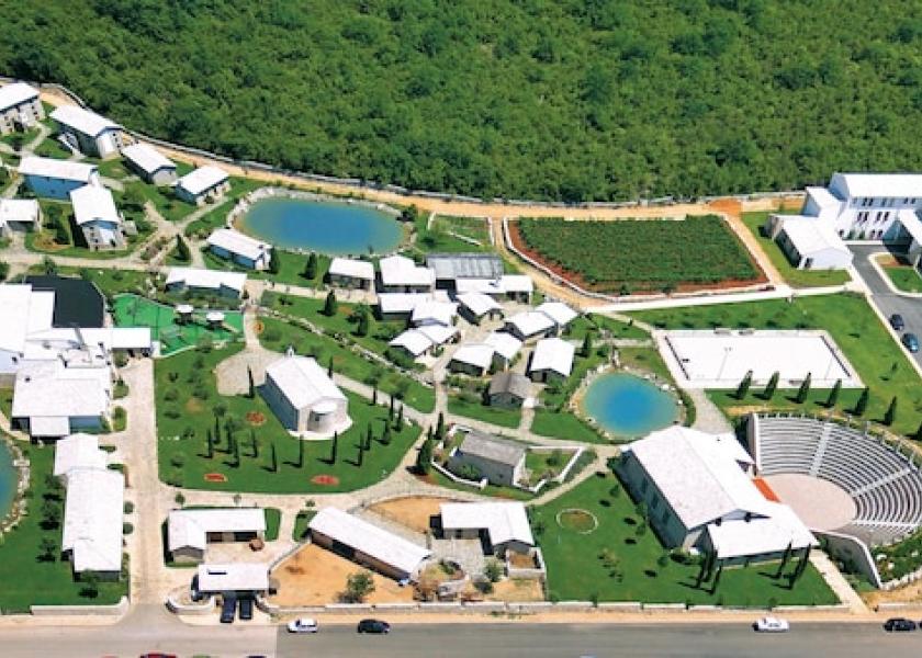Herzegovina-Neretva Canton Medjugorje Aerial View