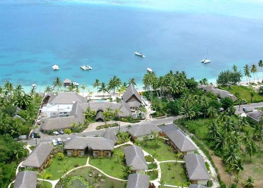 Leeward Islands Bora Bora Aerial view