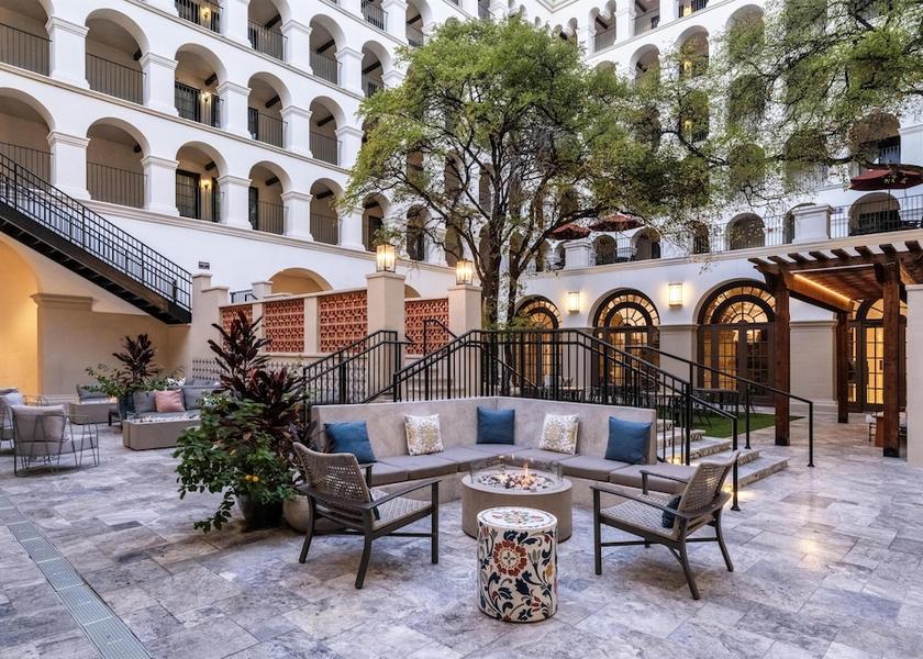 Texas Austin Courtyard