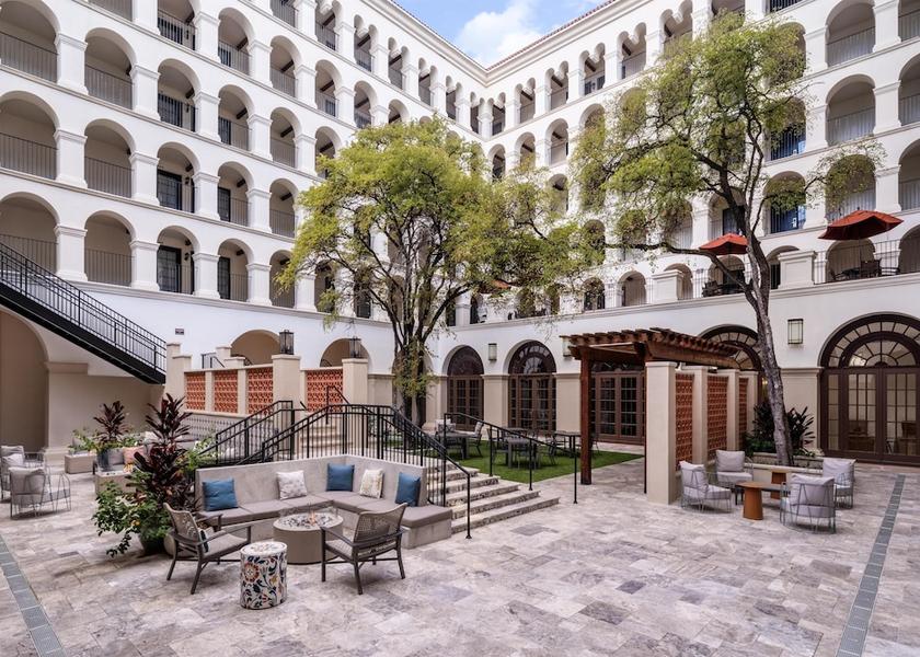 Texas Austin Courtyard