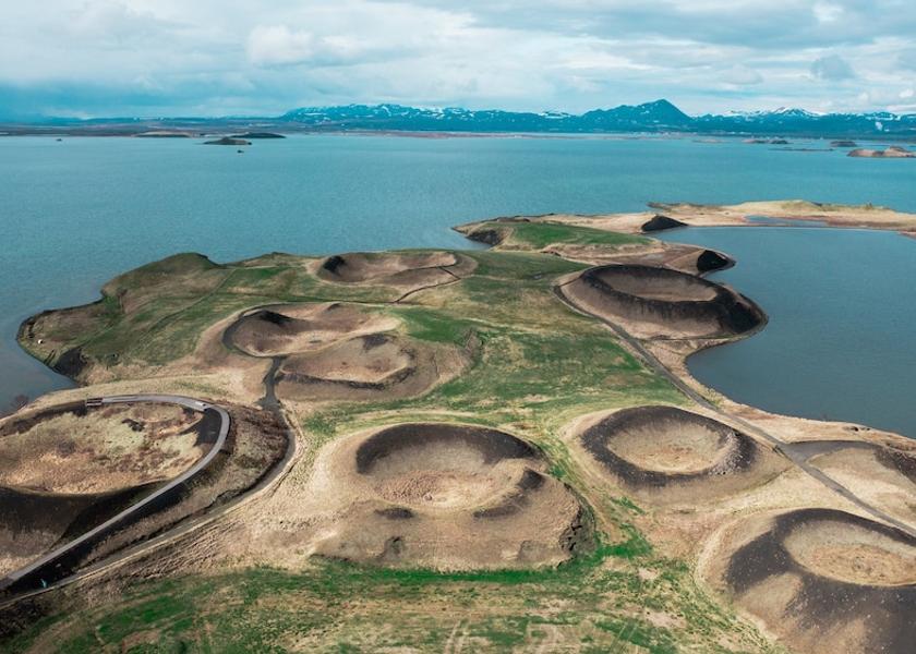 Northeast Region Myvatn Water view