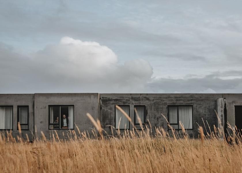 South Iceland Eyvindarholar Exterior Detail