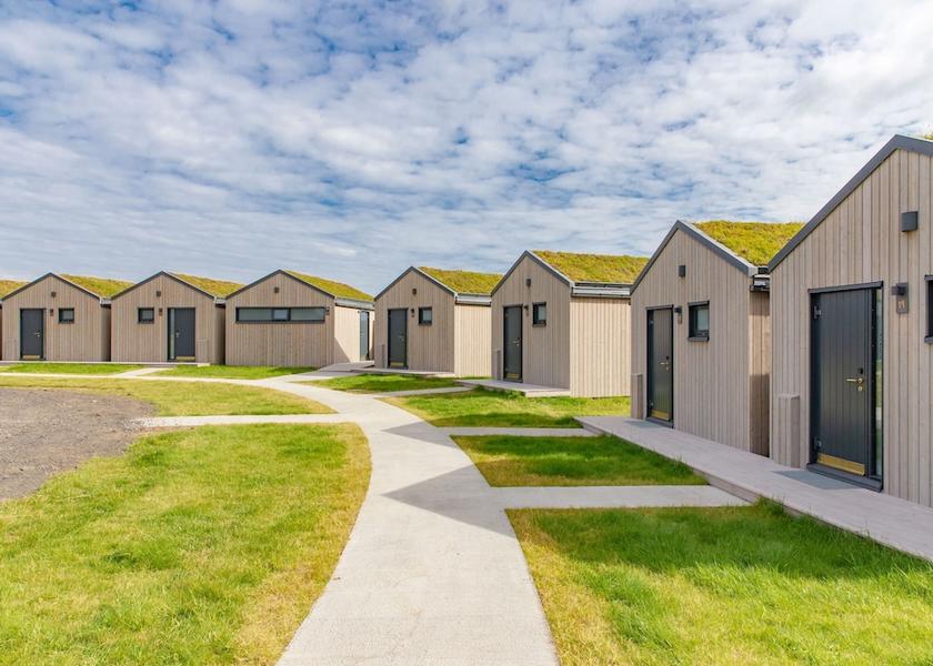 South Iceland Kirkjubaejarklaustur Exterior Detail