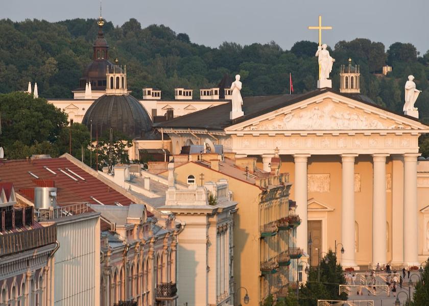Vilnius County Vilnius City view from property