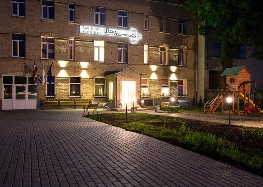  Riga Front of property - evening/night