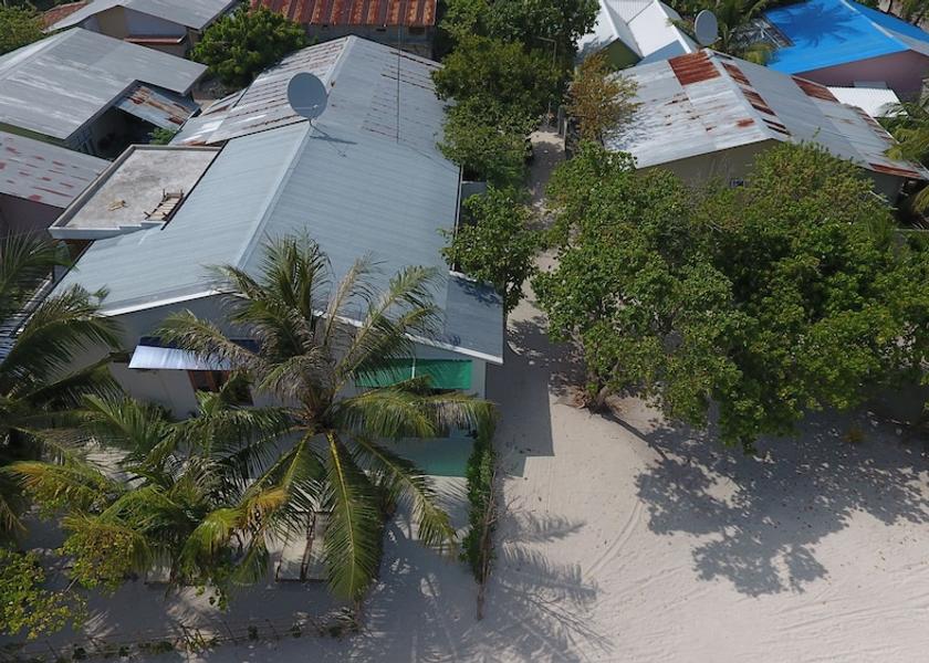 Kaafu Atoll Guraidhoo Aerial view