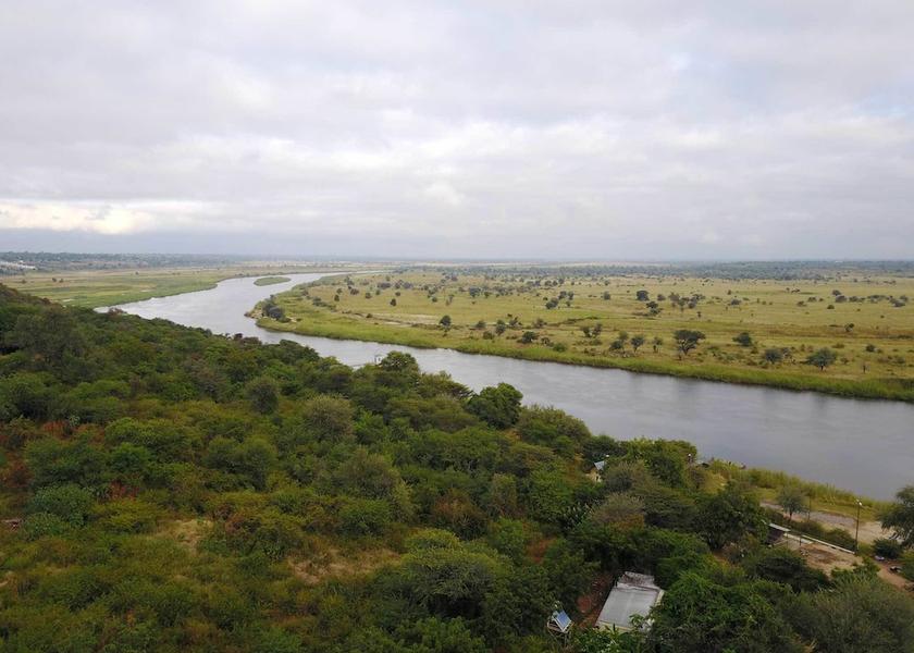 Kavango Rundu Aerial View