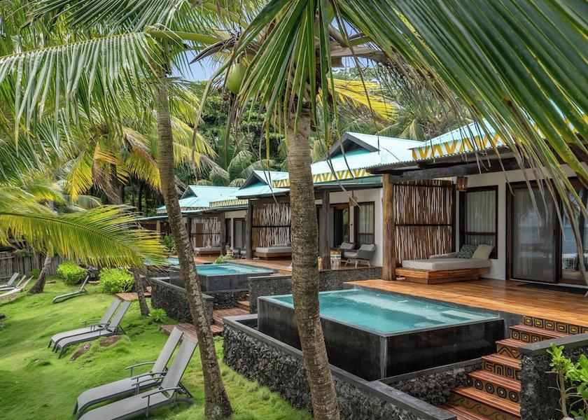 Atlantico Sur Little Corn Island Courtyard View