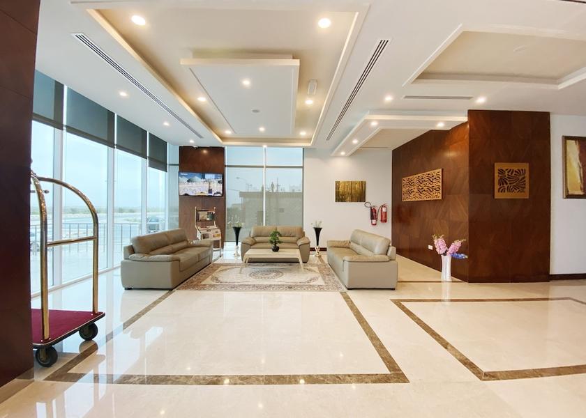 Lobby sitting area