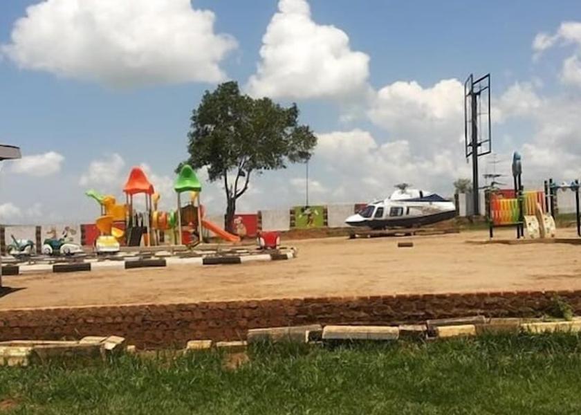 Children's play area - outdoor