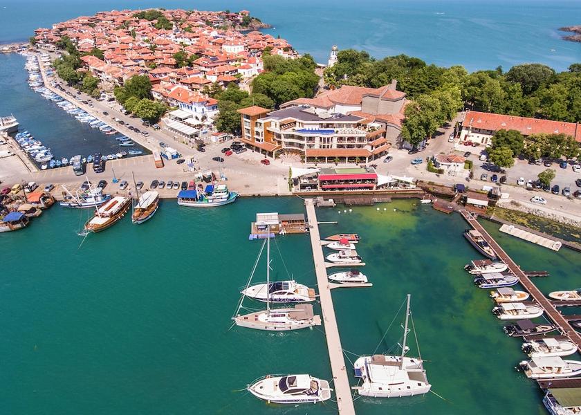 Burgas Sozopol Aerial view