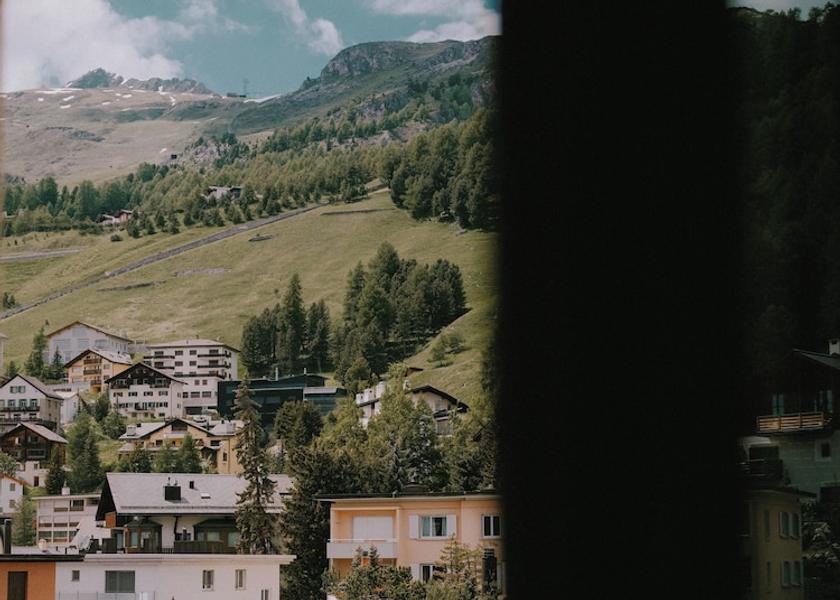 Graubuenden St. Moritz View From Room
