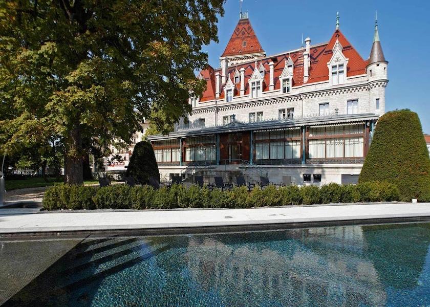 Canton of Vaud Lausanne Exterior Detail