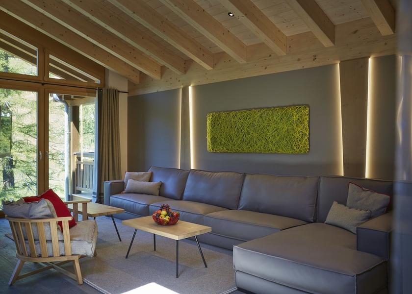 Valais Zermatt Living area