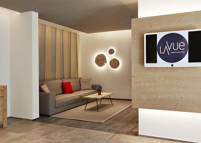 Valais Zermatt Lobby sitting area