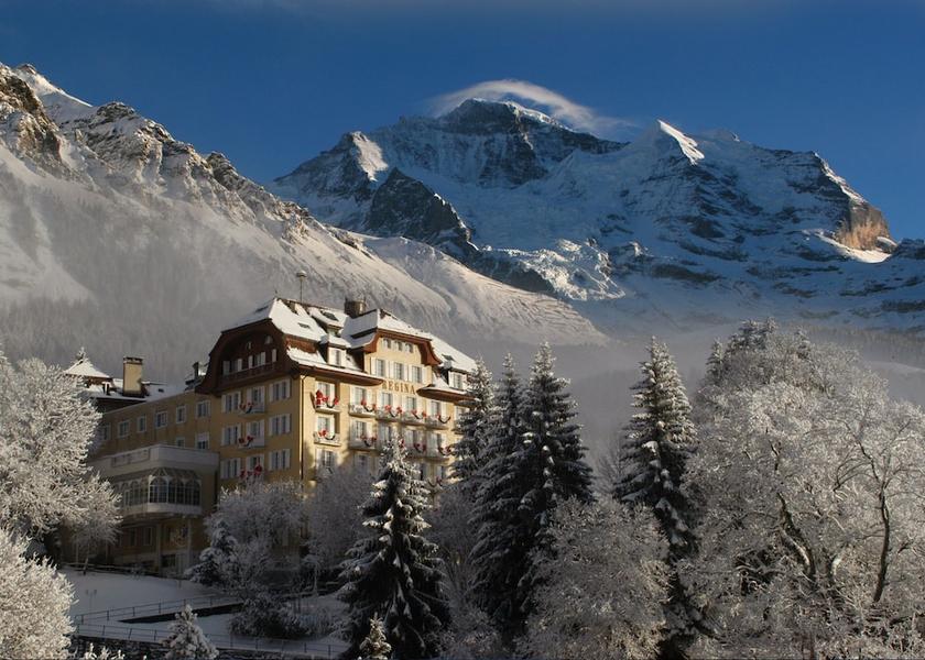 Canton of Bern Wengen Exterior Detail