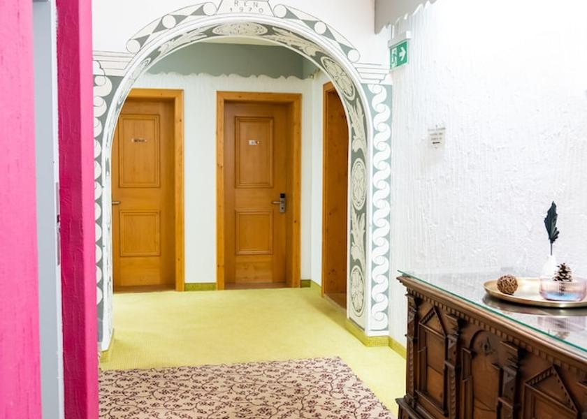 Graubuenden Pontresina Room layout blue print