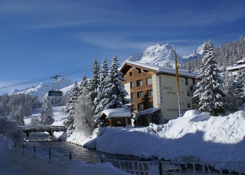Graubuenden St. Moritz Facade