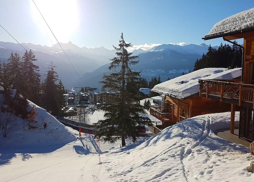 Valais Crans-Montana Ski hill