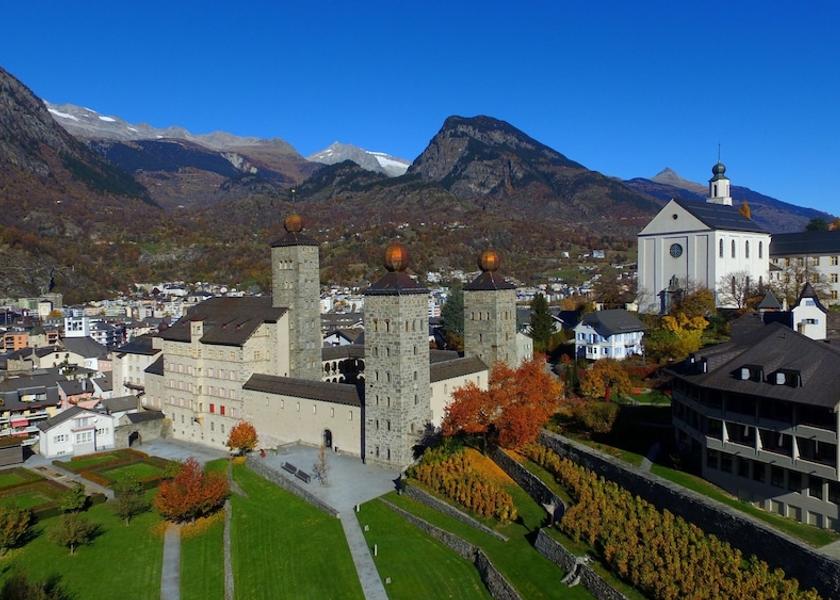 Valais Brig View from property
