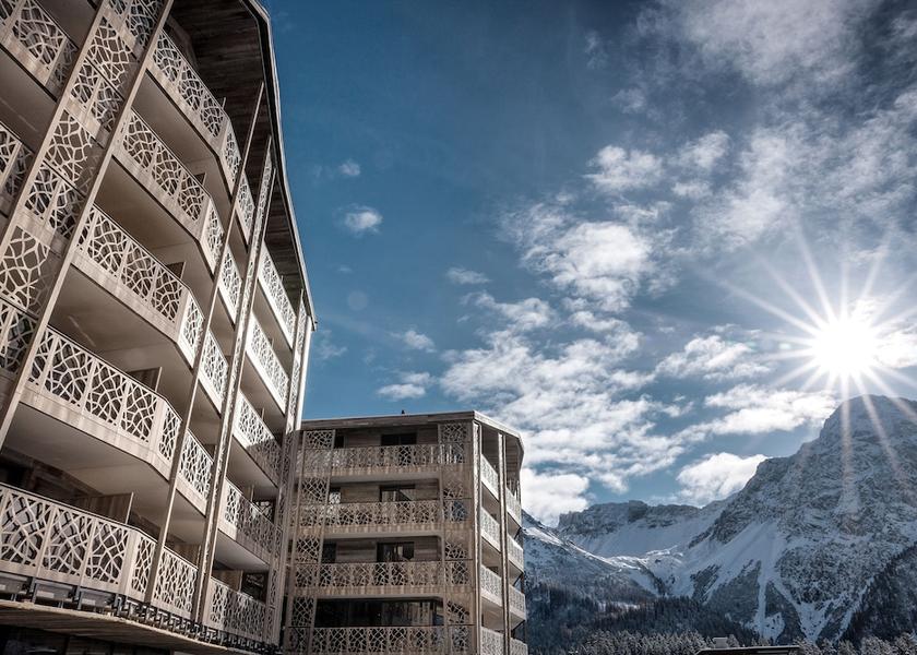 Graubuenden Arosa Exterior Detail