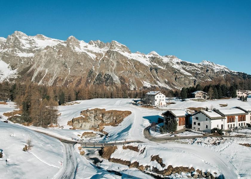 Graubuenden Sils im Engadin-Segl Facade