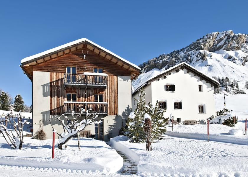 Graubuenden Sils im Engadin-Segl Facade