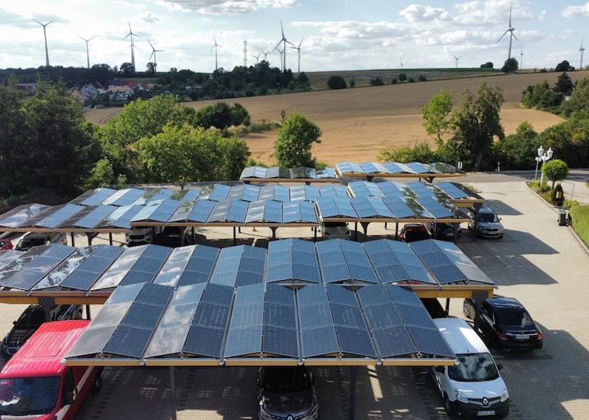 Saxony-Anhalt Osterfeld Parking