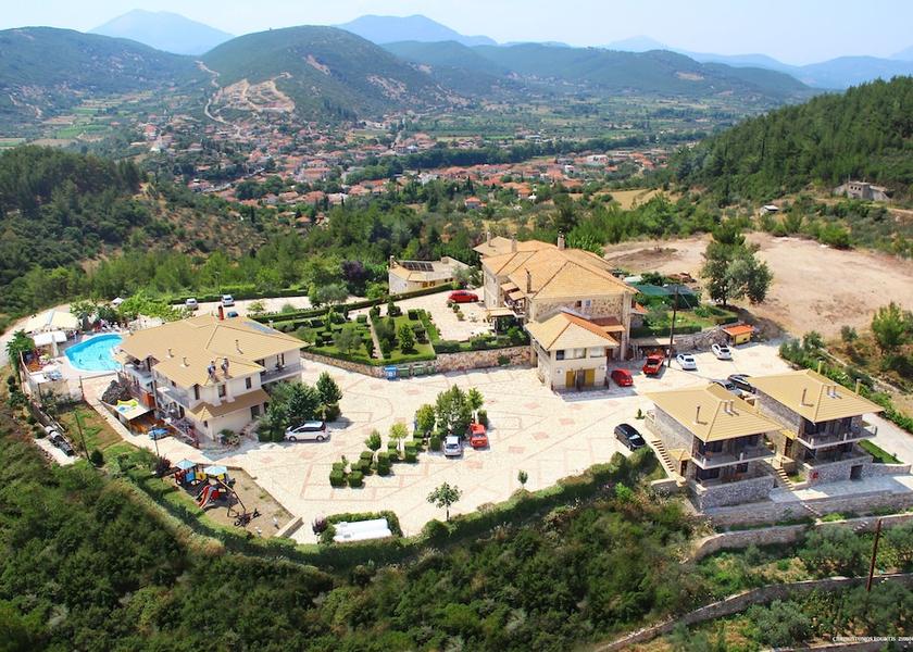 Western Greece Thermo Aerial View