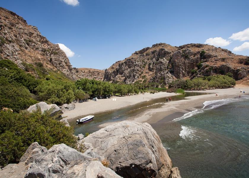 Crete Island Agios Vasileios Beach