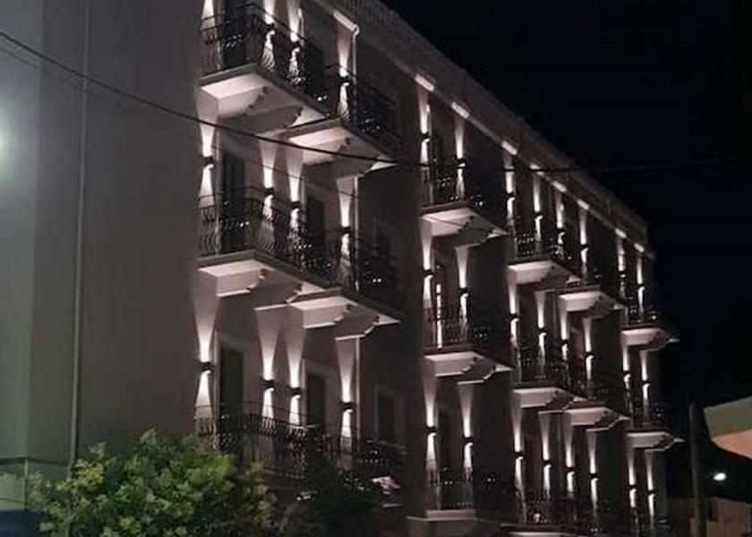 Ionian Islands Region Kefalonia Front of property - evening/night