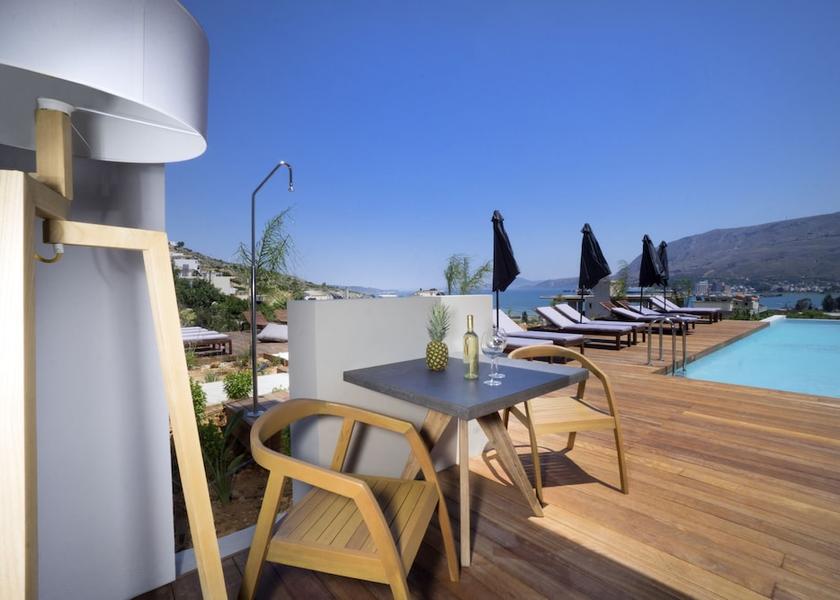 Crete Island Chania Terrace