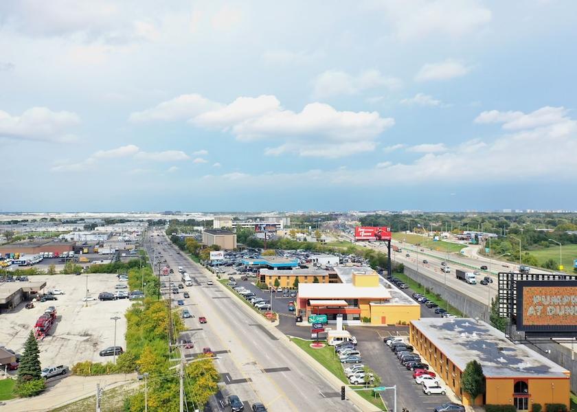Illinois Schiller Park Aerial view