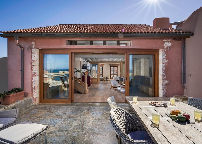 Crete Island Chania Terrace
