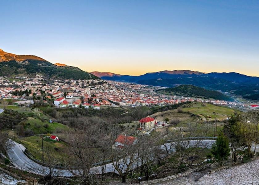 Central Greece Karpenisi View from property