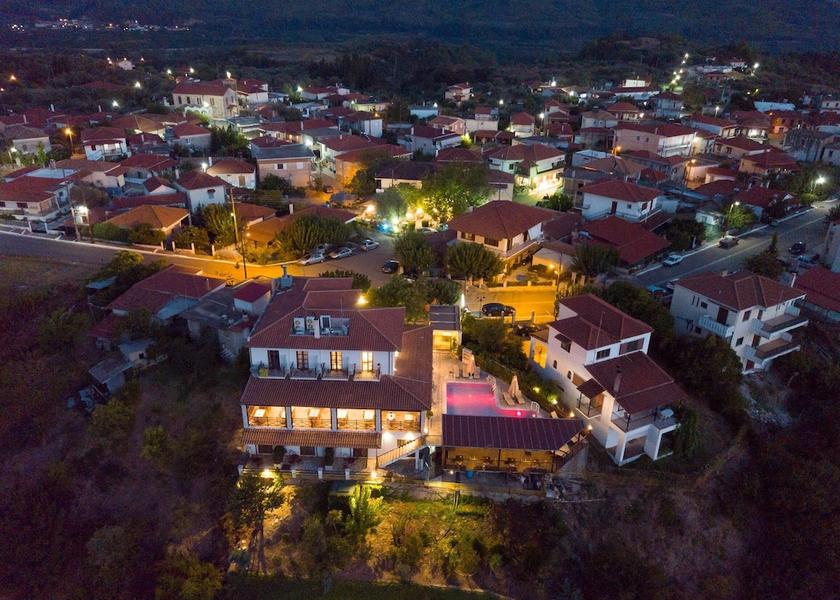 West Greece Archaia Olympia Aerial View